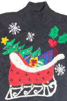 Vintage Black Ugly Christmas Pullover 63294