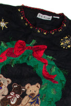 Vintage Black Ugly Christmas Sweater 62450