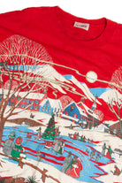 Vintage Red Christmas Sweatshirt 62524