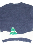 Vintage Blue Ugly Christmas Cardigan 63001