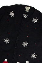 Vintage Black Ugly Christmas Cardigan 62854