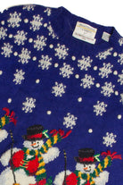 Vintage Blue Ugly Christmas Sweater 62454