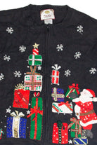 Vintage Black Ugly Christmas Cardigan 63412