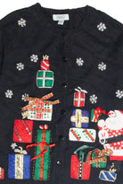 Vintage Black Ugly Christmas Cardigan 63369