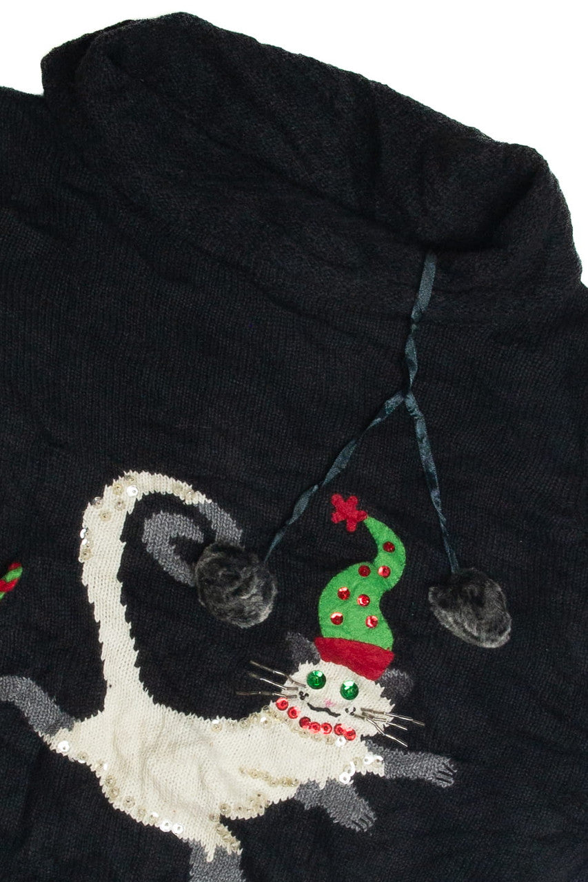 Vintage Black Ugly Christmas Sweater 62562