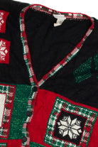 Vintage Black Ugly Christmas Cardigan 62400