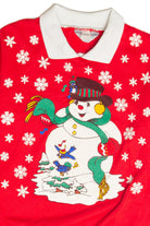 Vintage Red Holiday Sweatshirt 63148