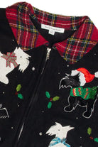 Vintage Black Ugly Christmas Cardigan 59745