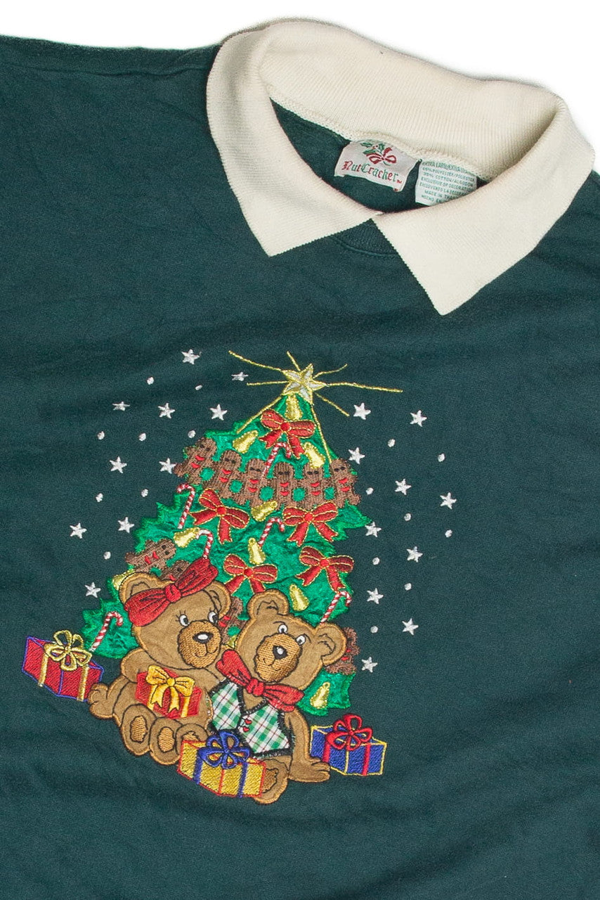 Vintage Green Ugly Christmas Sweatshirt 60986