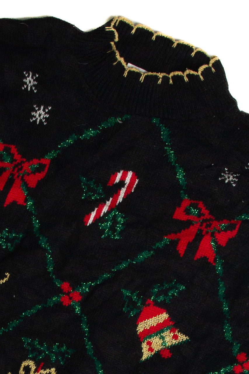 Vintage Black Ugly Christmas Sweater 59670