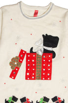 Vintage White Ugly Christmas Pullover 63366