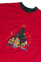 Vintage Red Christmas Sweatshirt 62670
