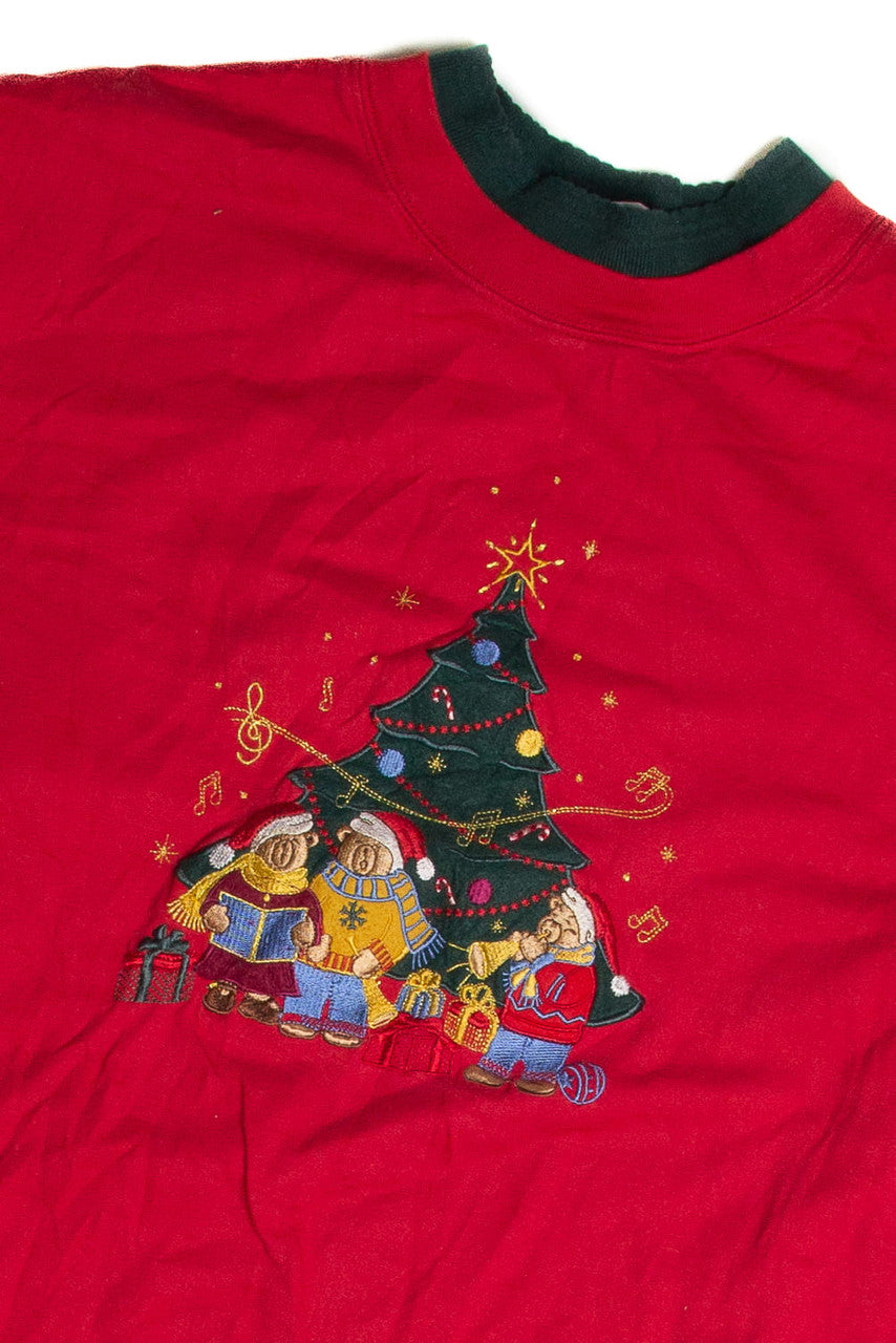 Vintage Red Christmas Sweatshirt 62670
