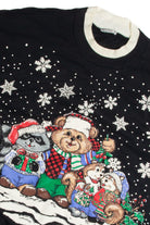 Vintage Black Christmas Sweatshirt 62526