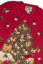 Vintage Red Ugly Christmas Sweater 62696