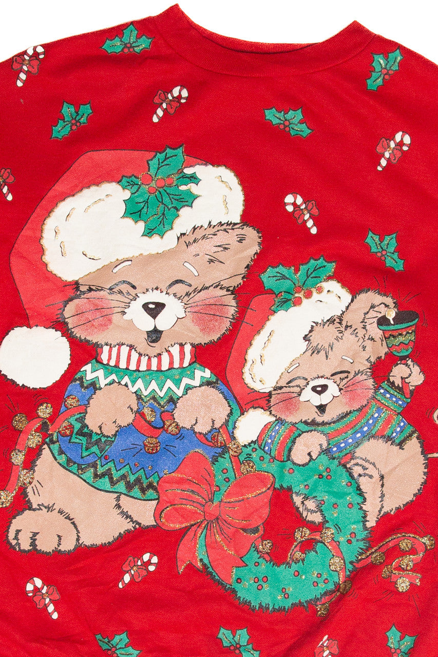 Vintage Red Ugly Christmas Sweatshirt 63146