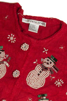 Vintage Red Ugly Christmas Cardigan 62452