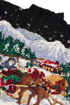 Vintage Black Ugly Christmas Sweater 62476