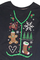 Holiday Time Cardigan Graphic Sweatshirt