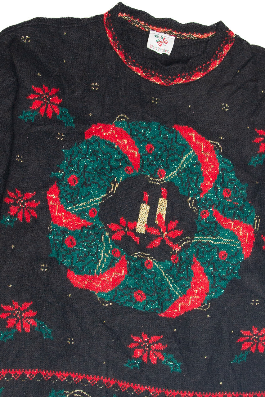 Vintage Black Ugly Christmas Pullover 63228