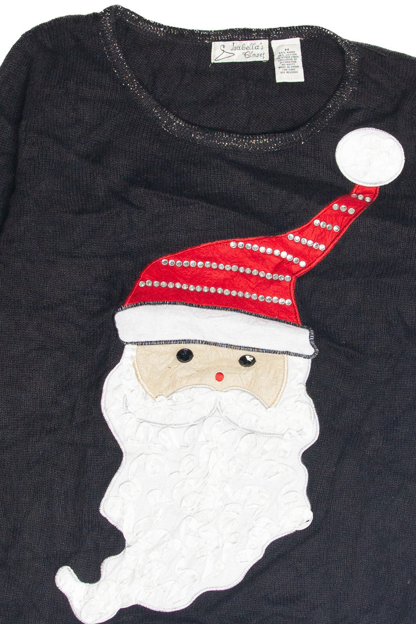Vintage Black Ugly Christmas Pullover 63203