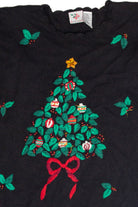 Vintage Black Ugly Christmas Pullover 63415