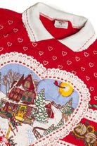 Vintage Red Christmas Sweatshirt 62525