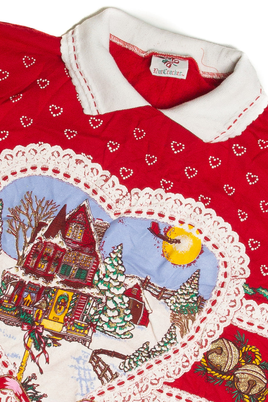 Vintage Red Christmas Sweatshirt 62525