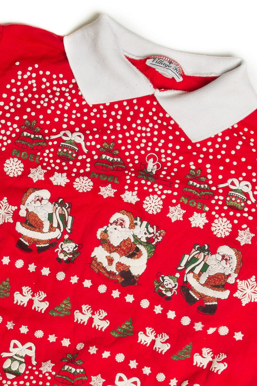 Vintage Red Christmas Sweatshirt 62544