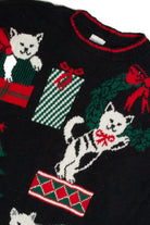 Vintage Cats Ugly Christmas Sweater 59578