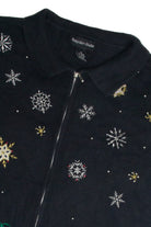 Vintage Black Ugly Christmas Cardigan 59698