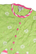 Vintage Green Ugly Christmas Cardigan 59906