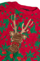 Vintage Pot Leaves Ugly Christmas Sweater
