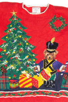 Vintage Red Ugly Christmas Pullover 63264
