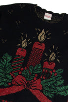 Vintage Black Ugly Christmas Sweater 62850