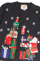 Vintage Black Ugly Christmas Cardigan 63234
