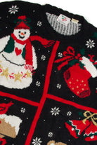 Vintage Black Ugly Christmas Sweater 59607