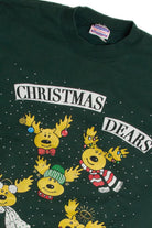 Vintage Green Ugly Christmas Sweatshirt 62523