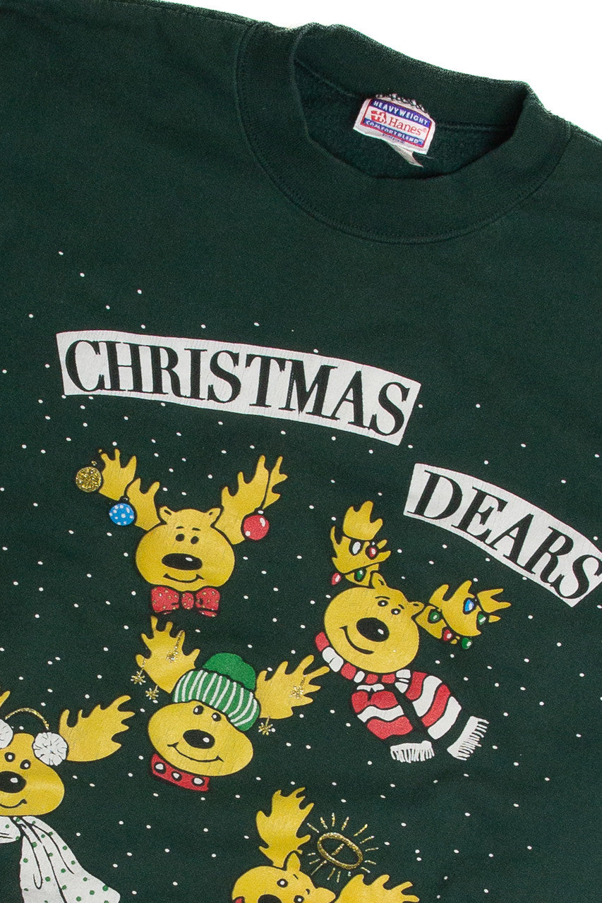Vintage Green Ugly Christmas Sweatshirt 62523