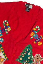 Vintage Red Ugly Christmas Vest 60916