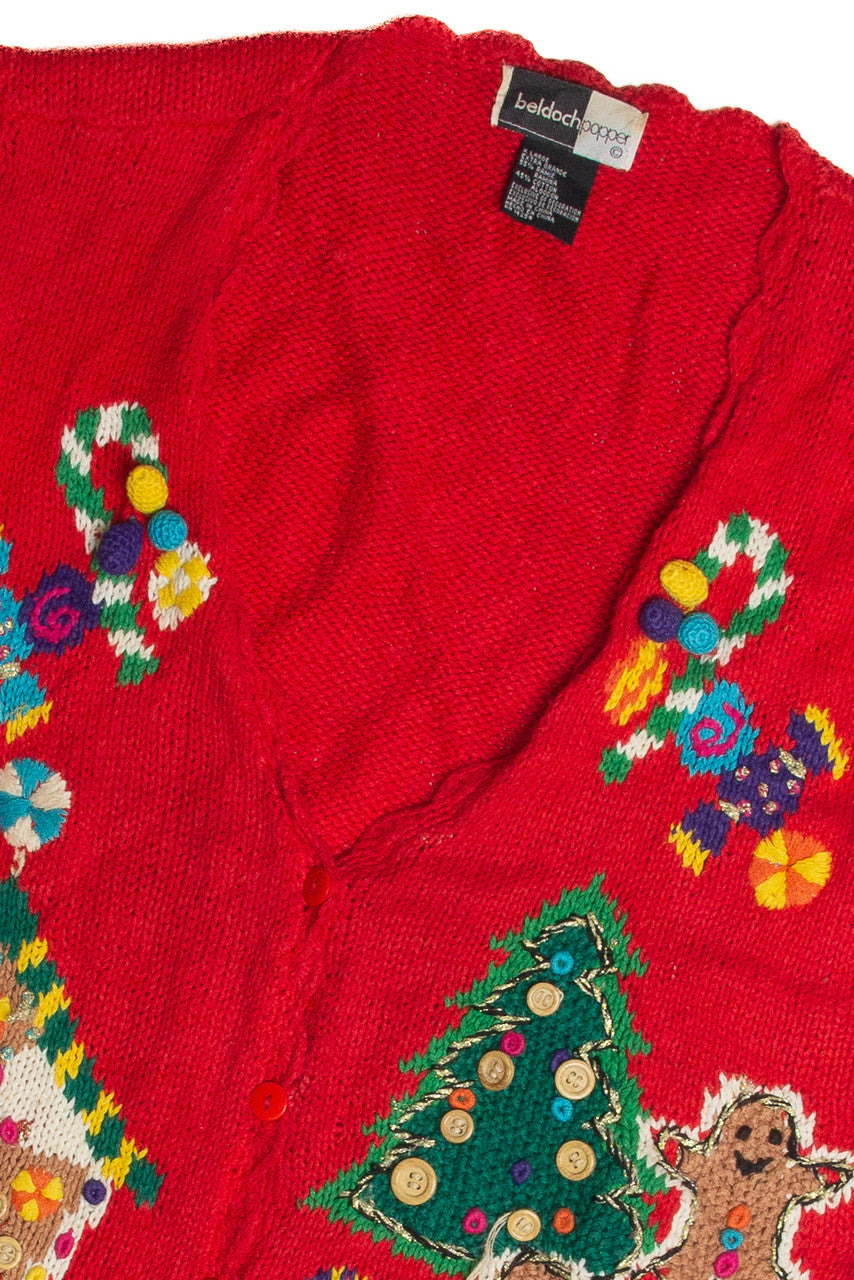 Vintage Red Ugly Christmas Vest 60916