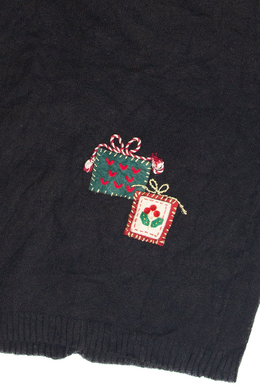 Vintage Black Ugly Christmas Cardigan 63136