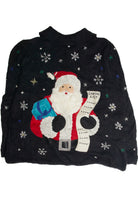 Vintage Black Ugly Christmas Cardigan 59716
