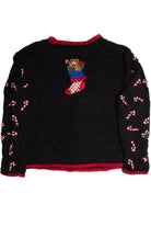 Vintage Black Ugly Christmas Cardigan 59641