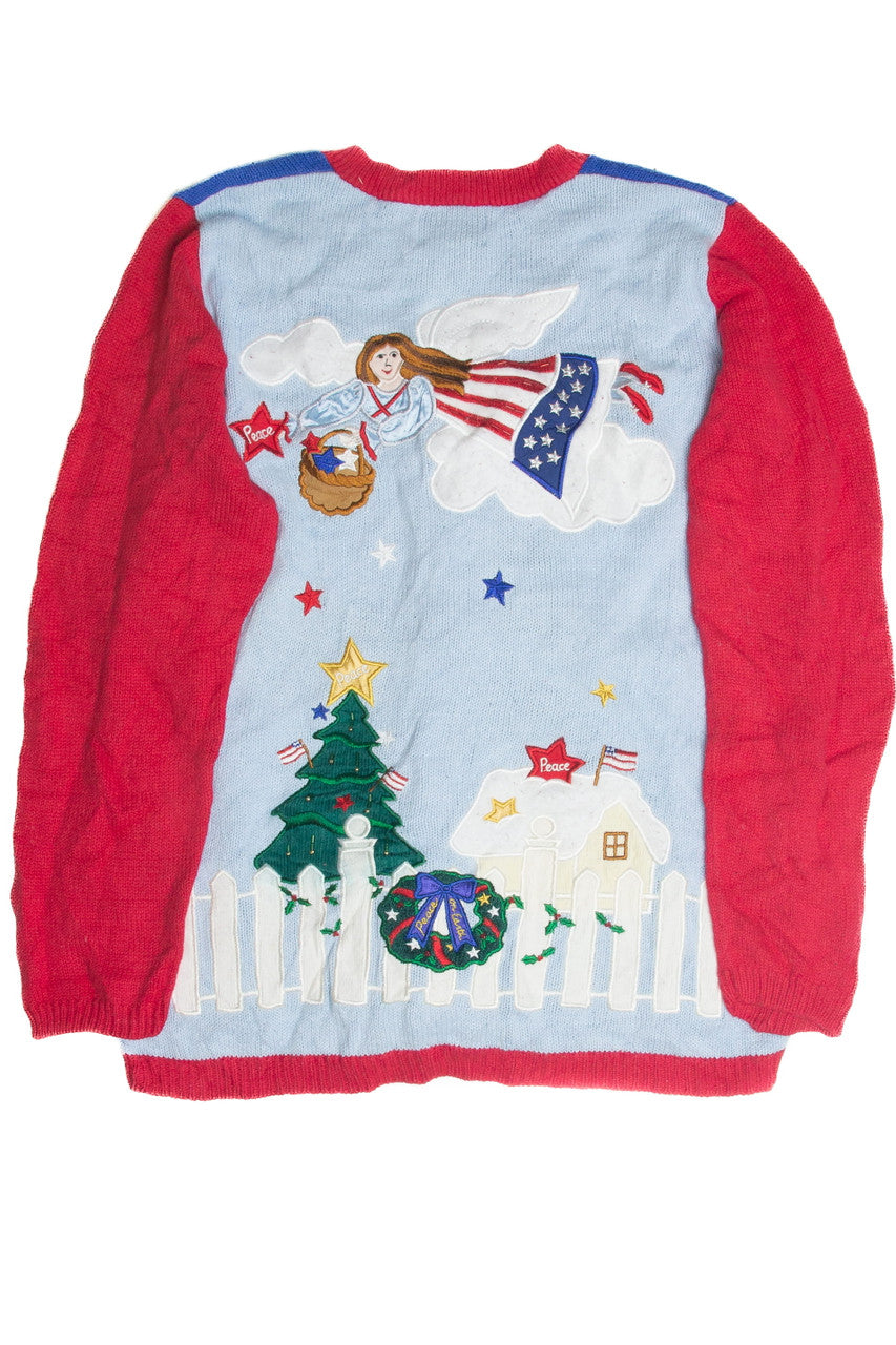 Vintage USA Ugly Christmas Cardigan 59924