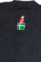 Vintage Black Ugly Christmas Cardigan 63352