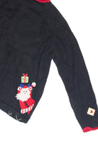 Vintage Black Ugly Christmas Cardigan 63232