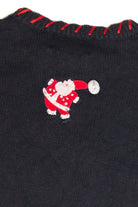 Vintage Black Ugly Christmas Cardigan 63216