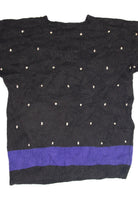Vintage Black Ugly Christmas Pullover 63211