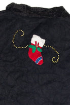 Vintage Black Ugly Christmas Cardigan 63118